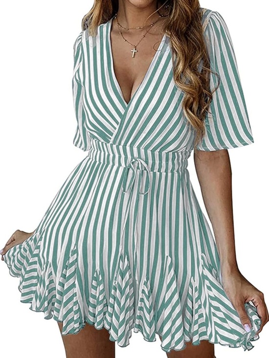 Pretty Garden Dresses & Skirts - PrettyGarden 100% Ultra Soft Viscose Lined Flattering Wrap Style Dress Sz XL